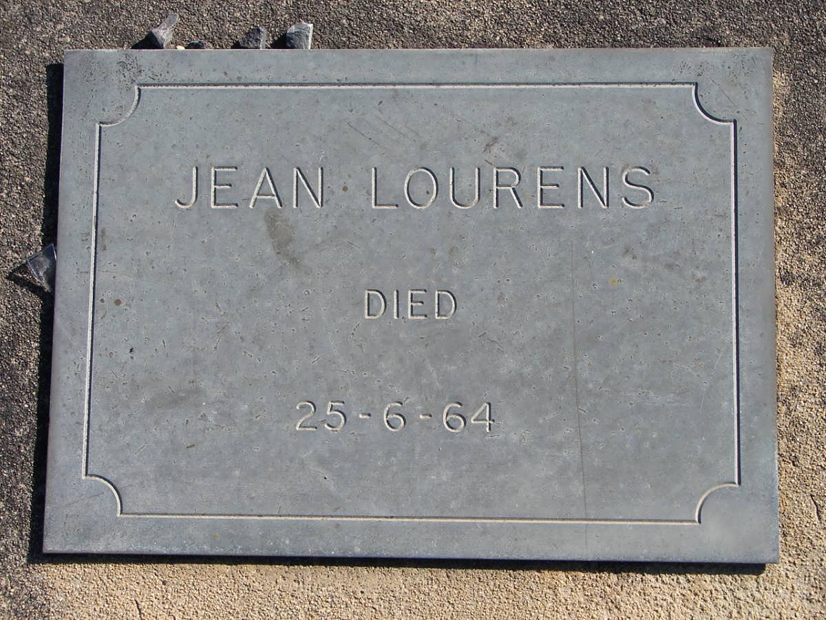 LOURENS Jean -1964