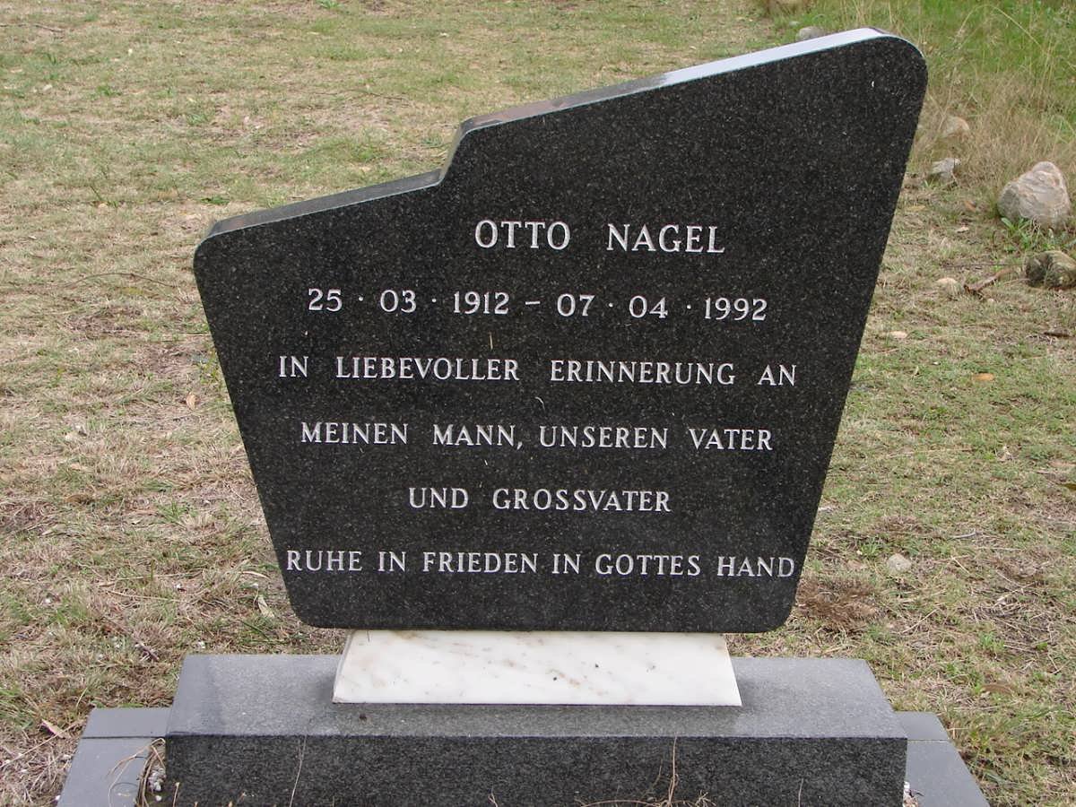 NAGEL Otto 1912-1992