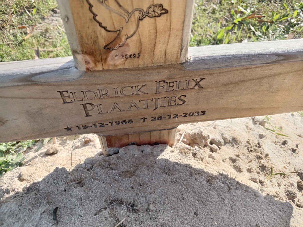 PLAATJIES Eldrick Felix 1966-2023