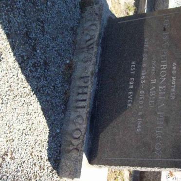 PHILCOX Louisa Petronella nee RABIE 1863-1949 :: CAWS May nee PHILCOX 1894-1953