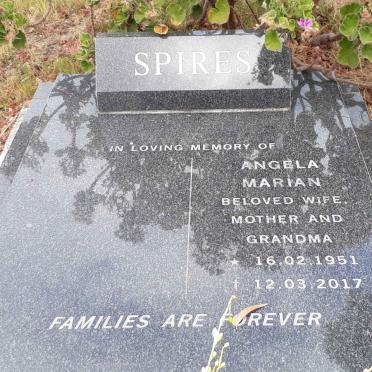 SPIRES Angela Marian 1951-2017