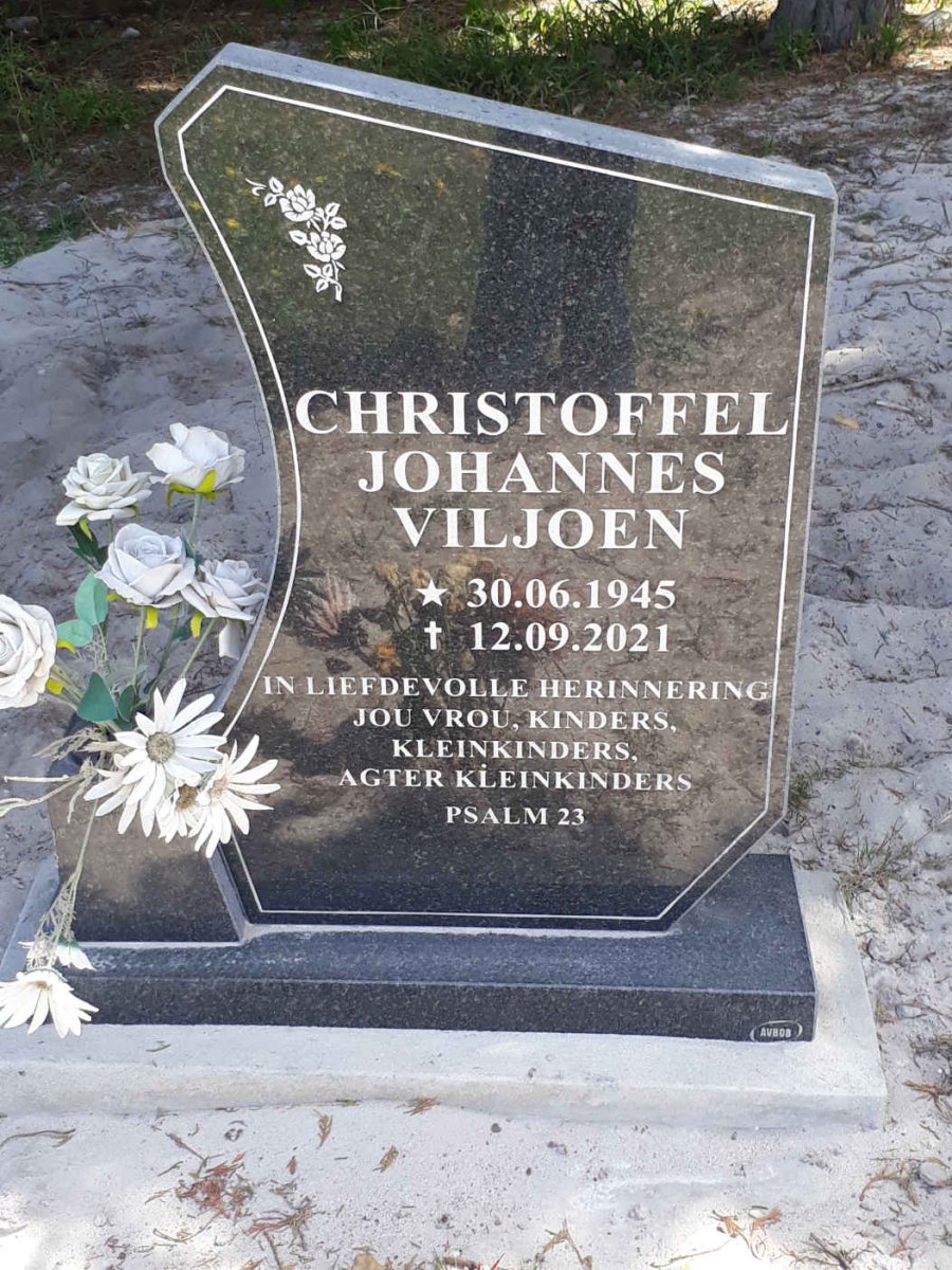 VILJOEN Christoffel Johannes 1945-2021