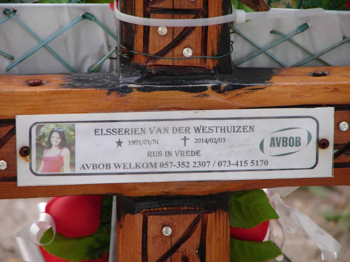 WESTHUIZEN Elsserien, van der 1991-2014