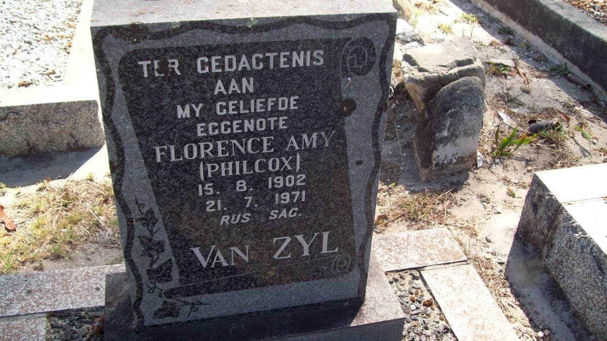 ZYL Florence Amy, van nee PHILCOX 1902-1971