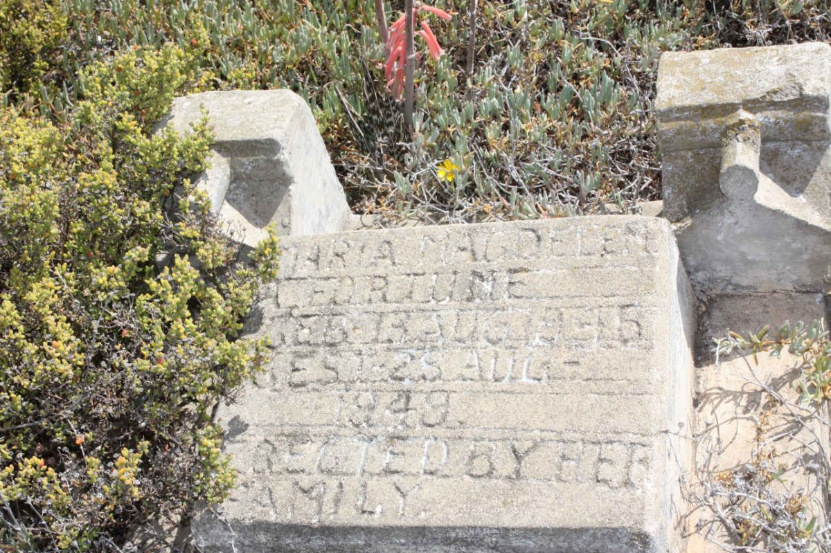 FORTUNE Maria Magdelene 1945-1949