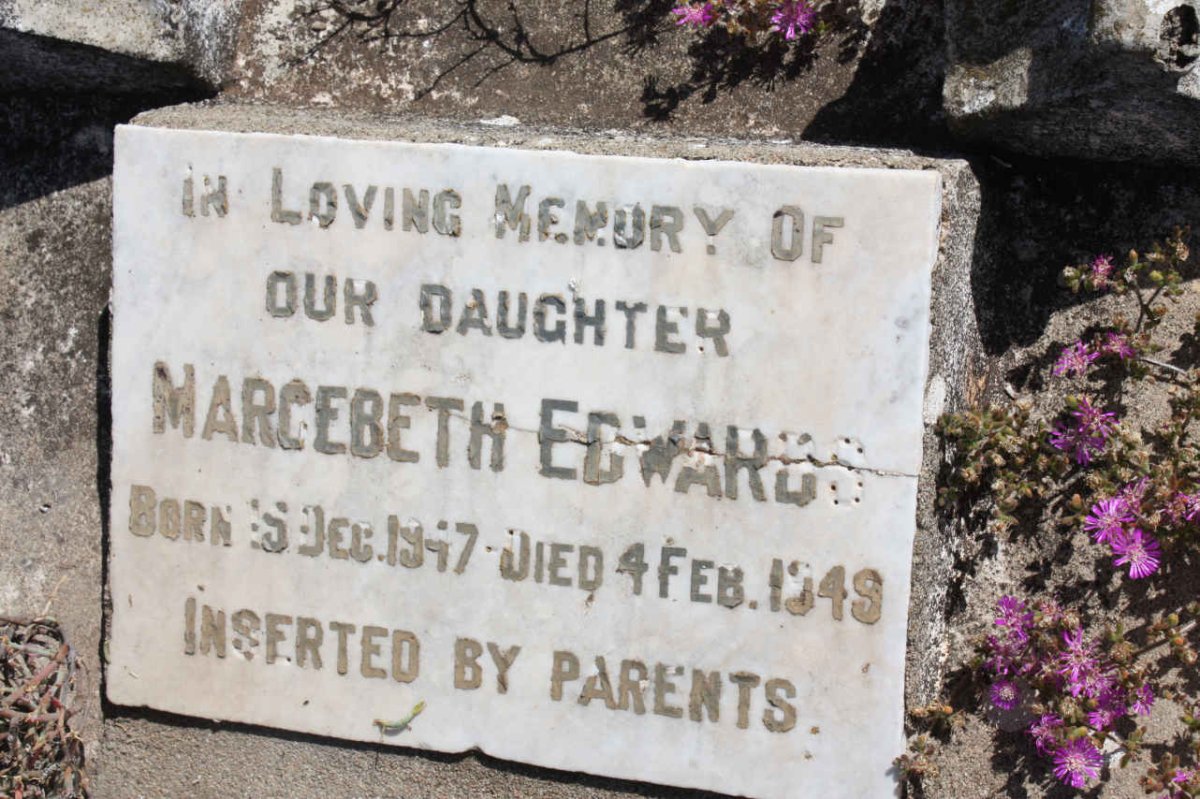EDWARDS Marcebeth 1947-1949