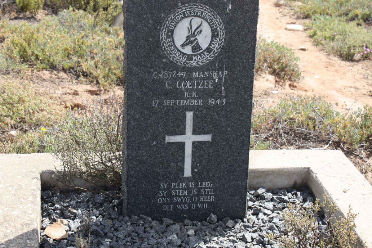 COETZEE C. -1943