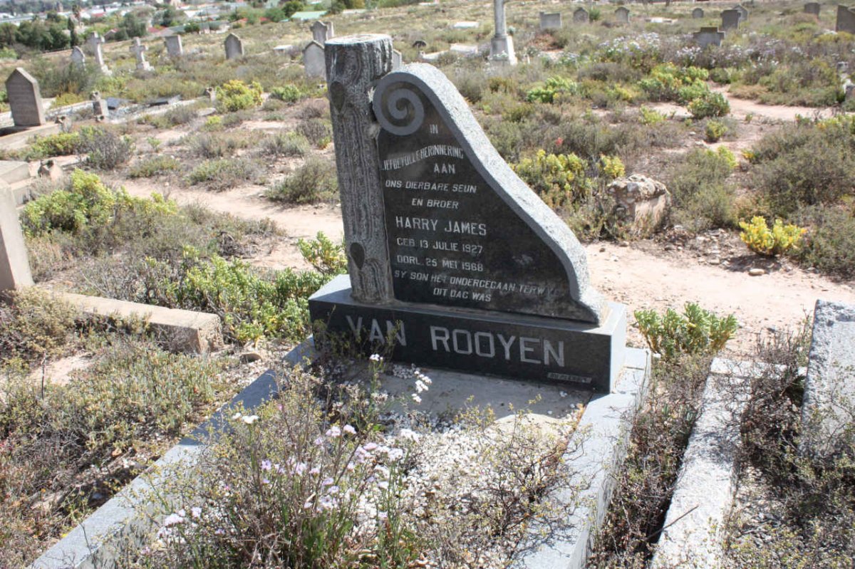 ROOYEN Harry James, van 1927-1988