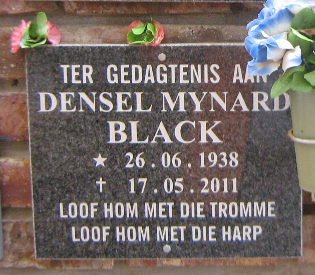 BLACK Densel Mynard 1938-2011