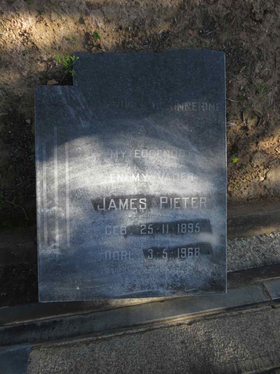 ? James Pieter 1895-1968