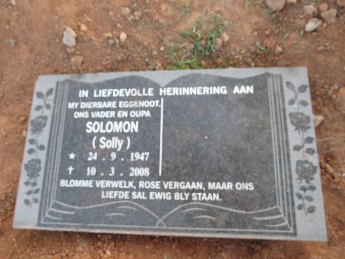 ? Solomon 1947-2008