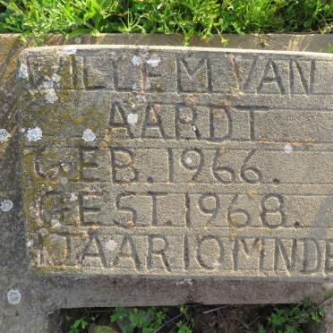 AARDT Willem, van 1966-1968
