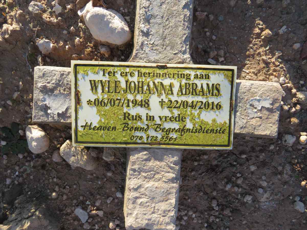 ABRAMS Johanna 1948-2016