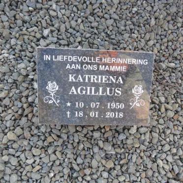AGILLUS Katriena 1950-2018