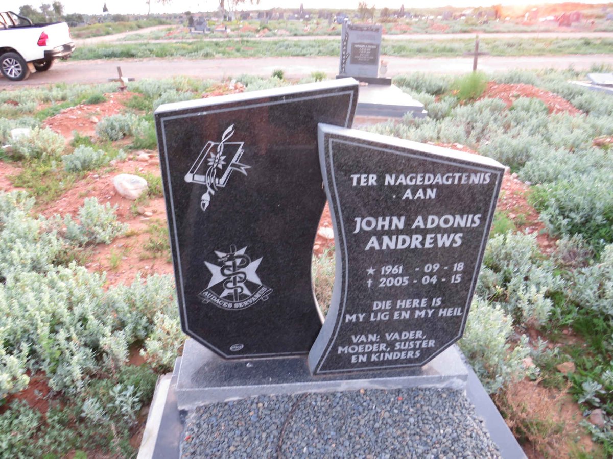 ANDREWS John Adonis 1961-2005