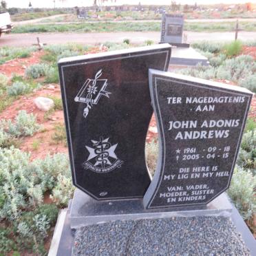 ANDREWS John Adonis 1961-2005