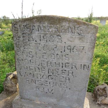 ARENS Susan 1903-1967