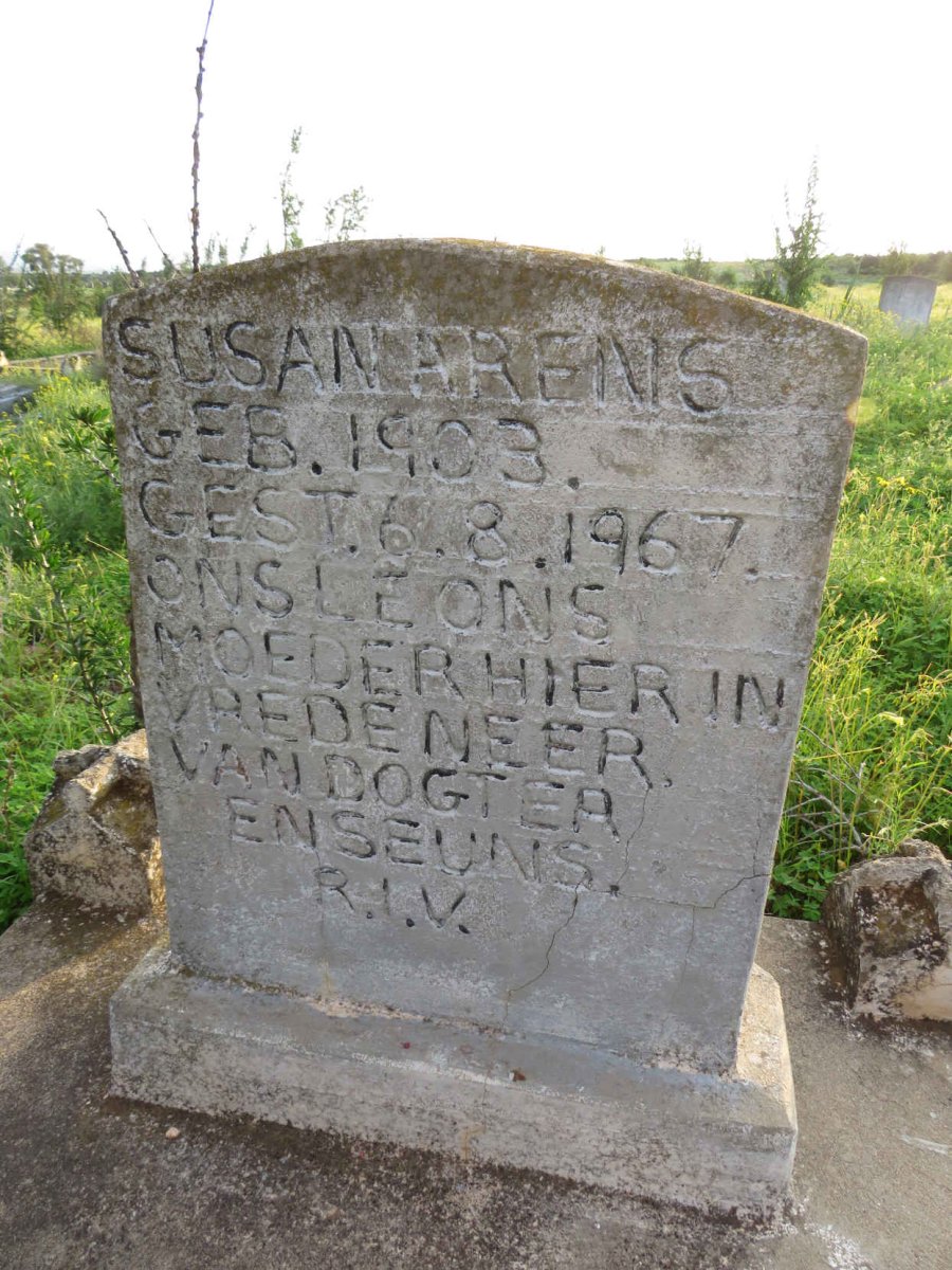 ARENS Susan 1903-1967