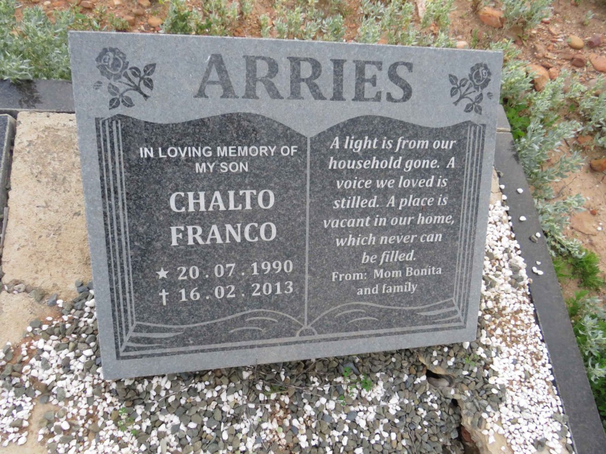 ARRIES Chalto Franco 1990-2013