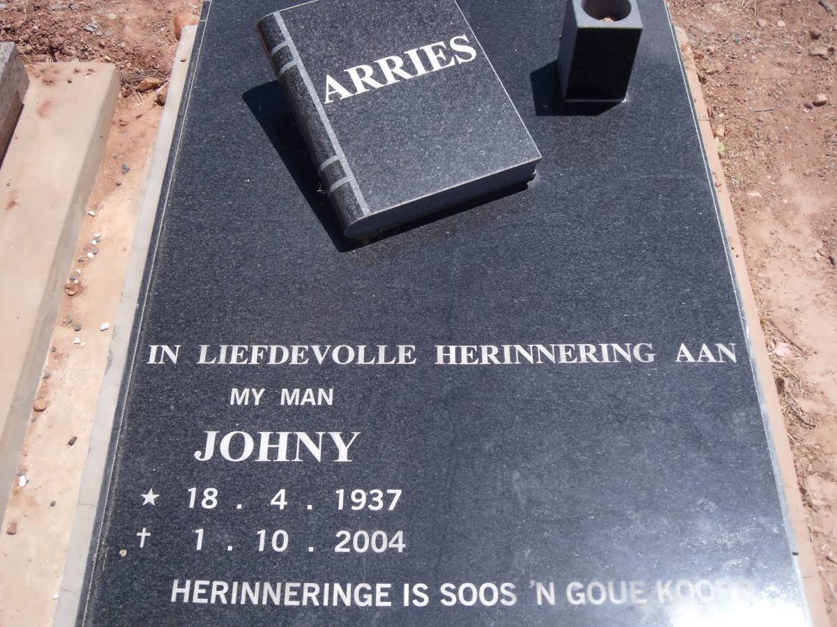 ARRIES Johny 1937-2004