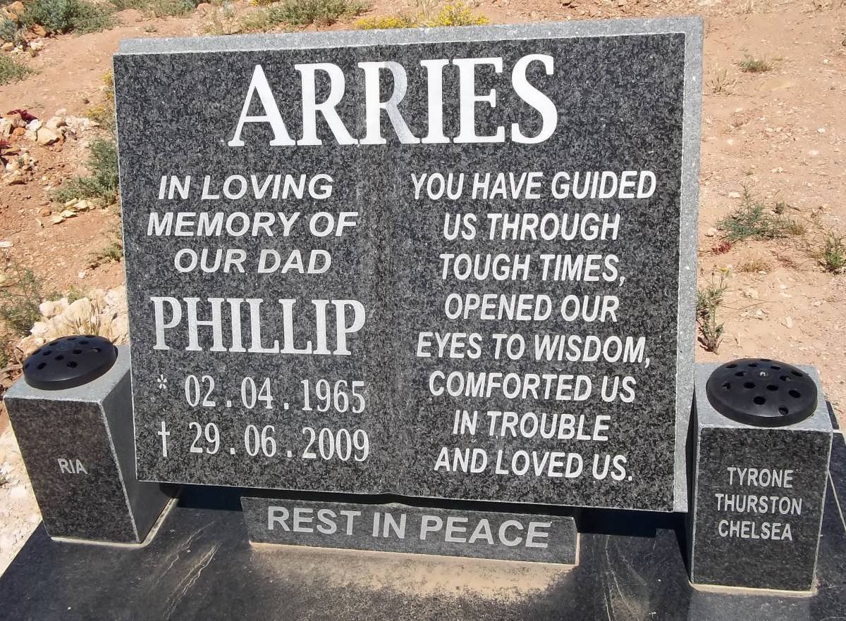 ARRIES Phillip 1965-2009
