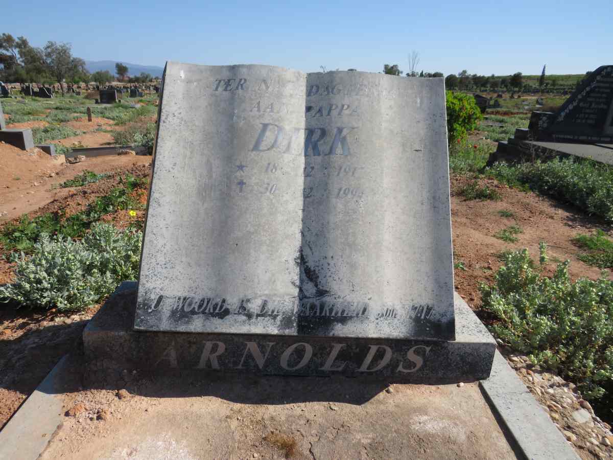 ARNOLDS Dirk 1917-1994