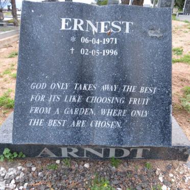 ARNDT Ernest 1971-1996