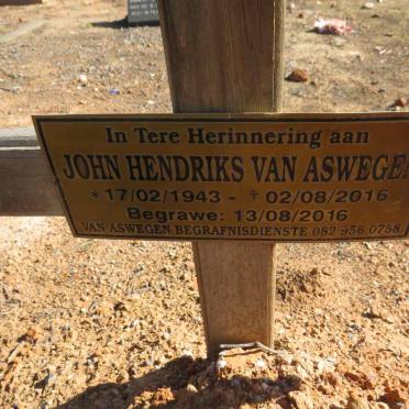 ASWEGEN John Hendriks, van 1943-2016