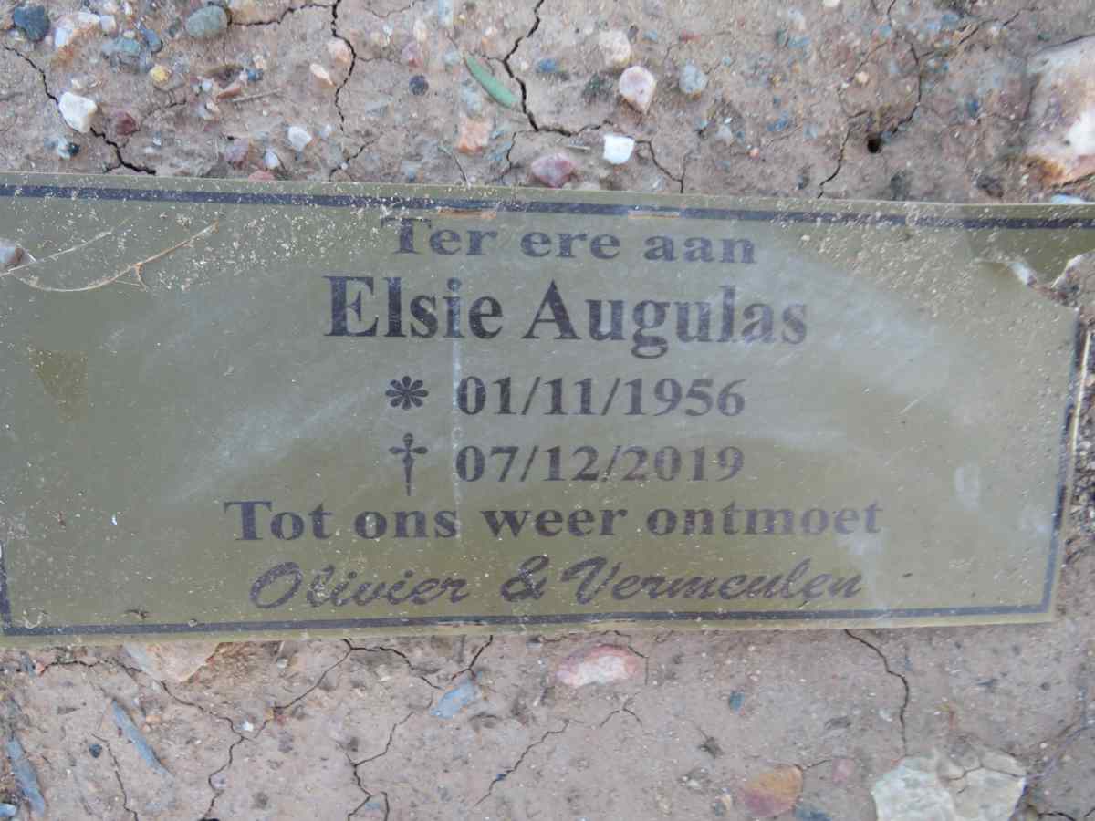 AUGULAS Elsie 1956-2019