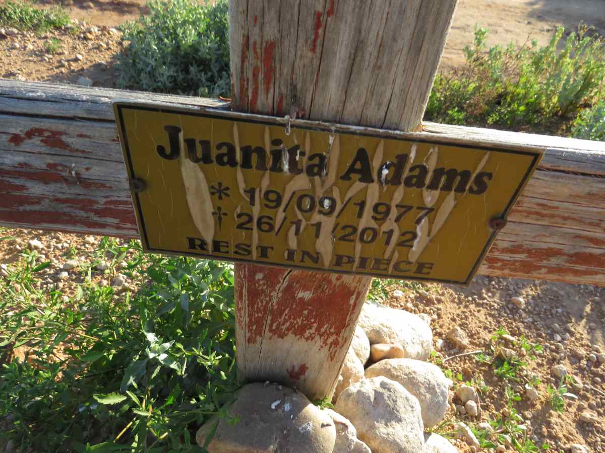 ADAMS Juanita 1977-2012