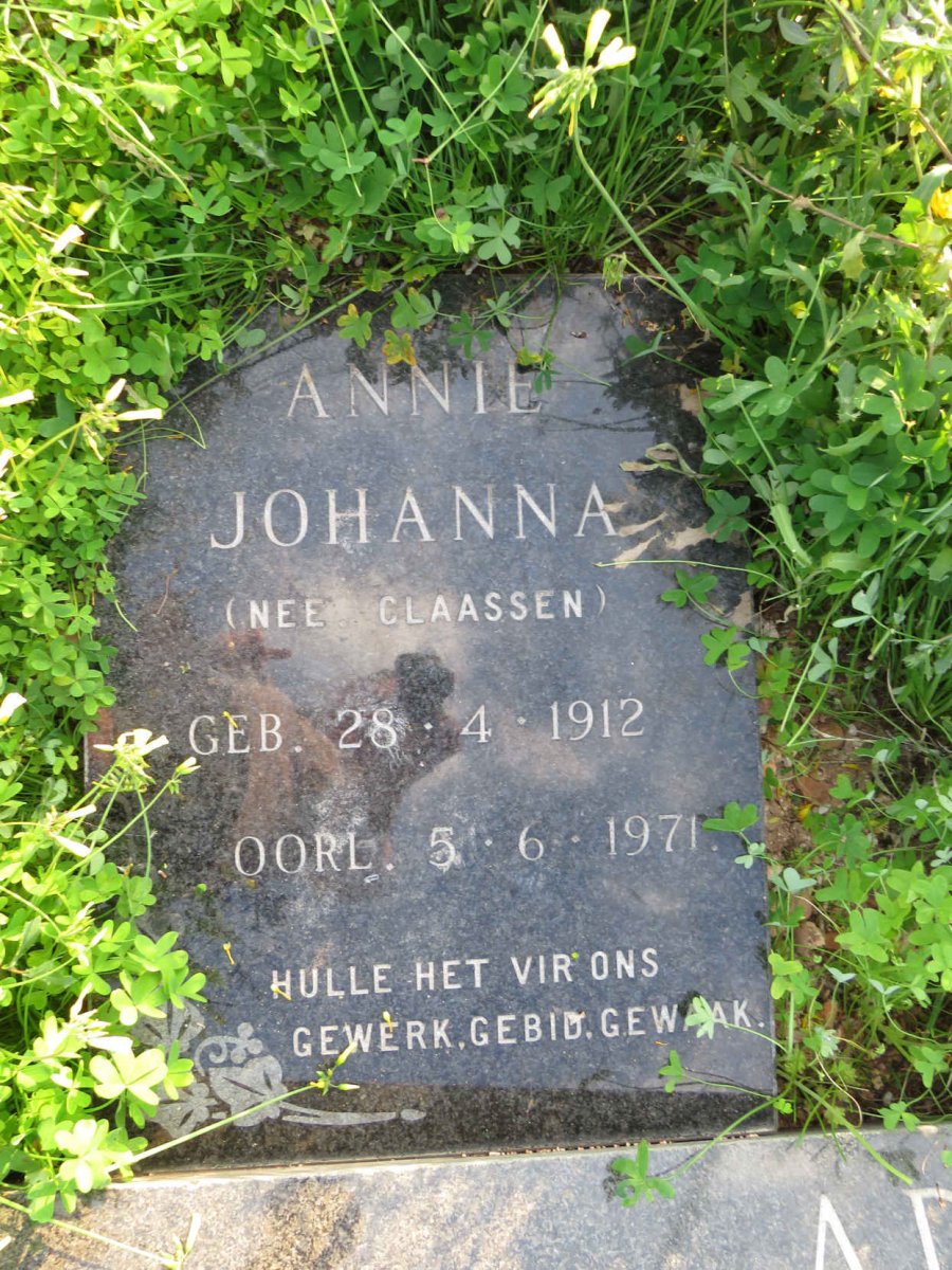 ADAMS Peter Johannes 1909-1974 & Annie Johanna CLAASEN 1912-1971_2