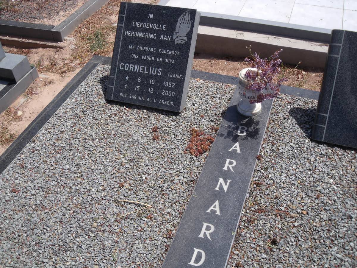 BARNARD Cornelius 1953-2000