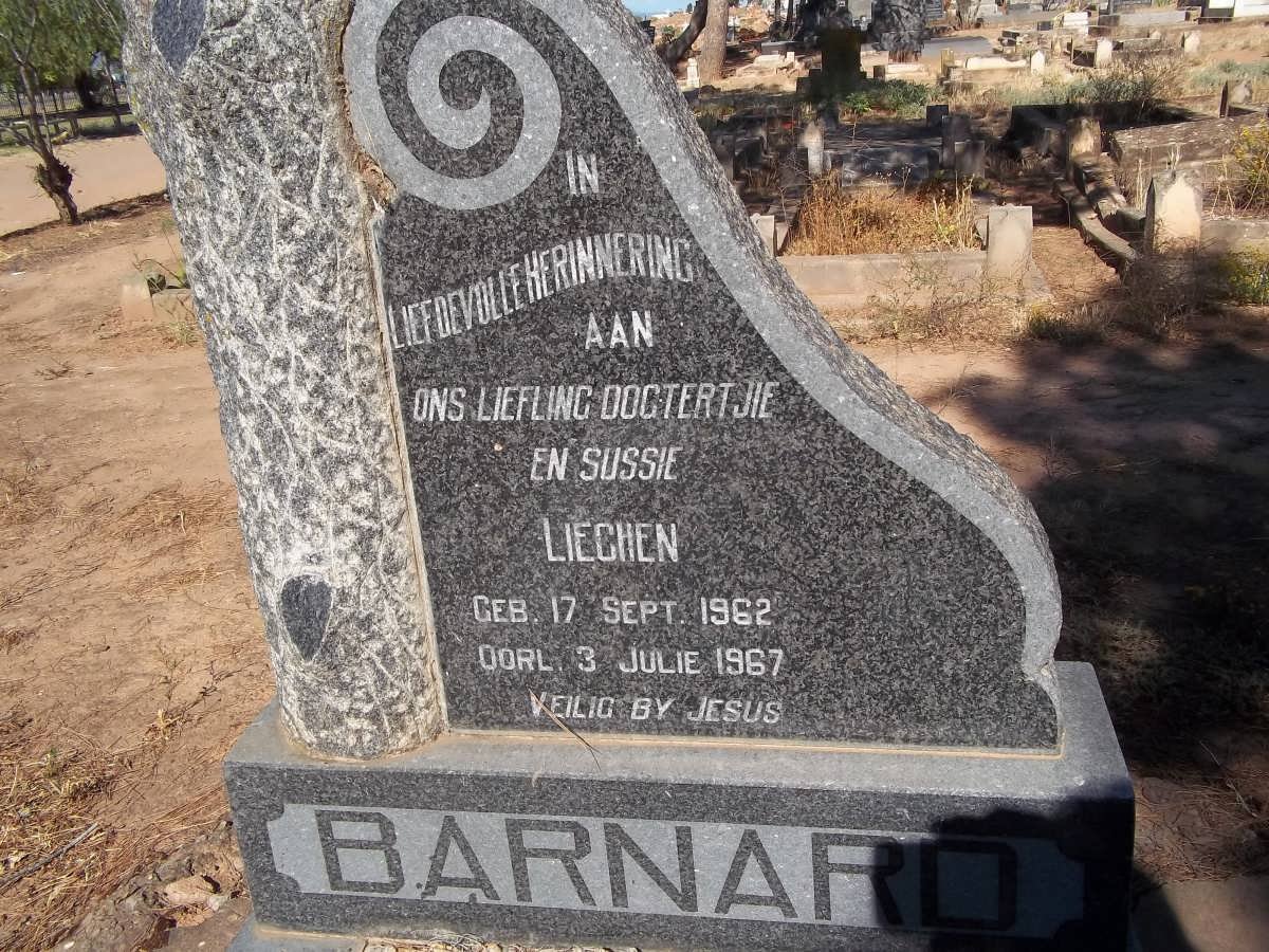 BARNARD Liechen 1962-1967