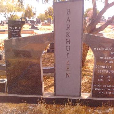BARKHUIZEN Cornelia Zachryna Gertruida 1942-1994
