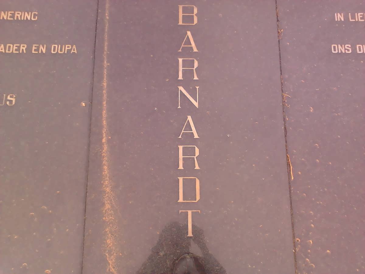 BARNARDT Barend Jacobus 1905-1984 &amp; Louisa 1901-1988