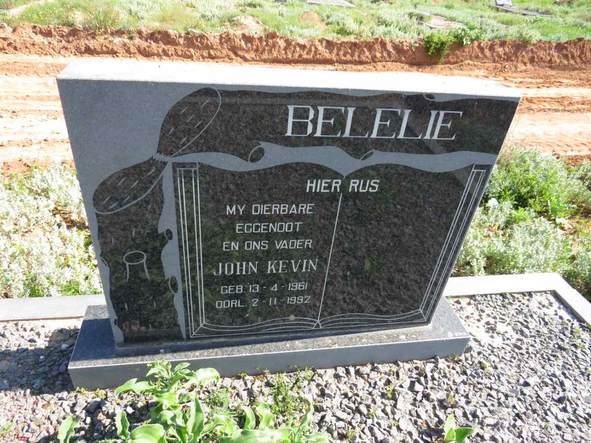BELELIE John Kevin 1961-1992