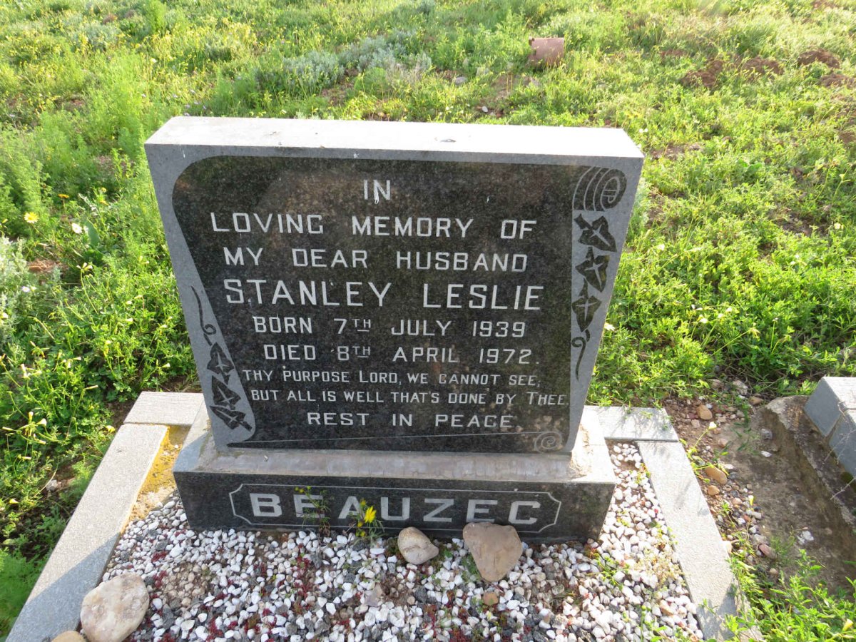 BEAUZEC Stanley Leslie 1939-1972