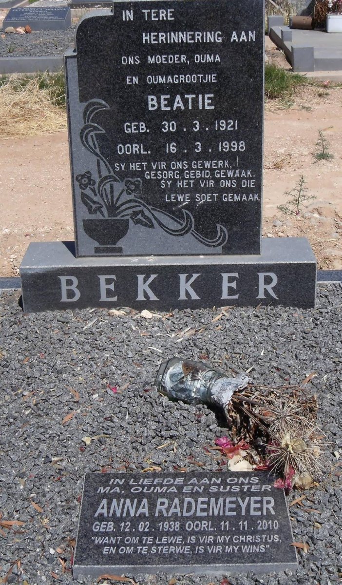 BEKKER Beatie 1921-1998