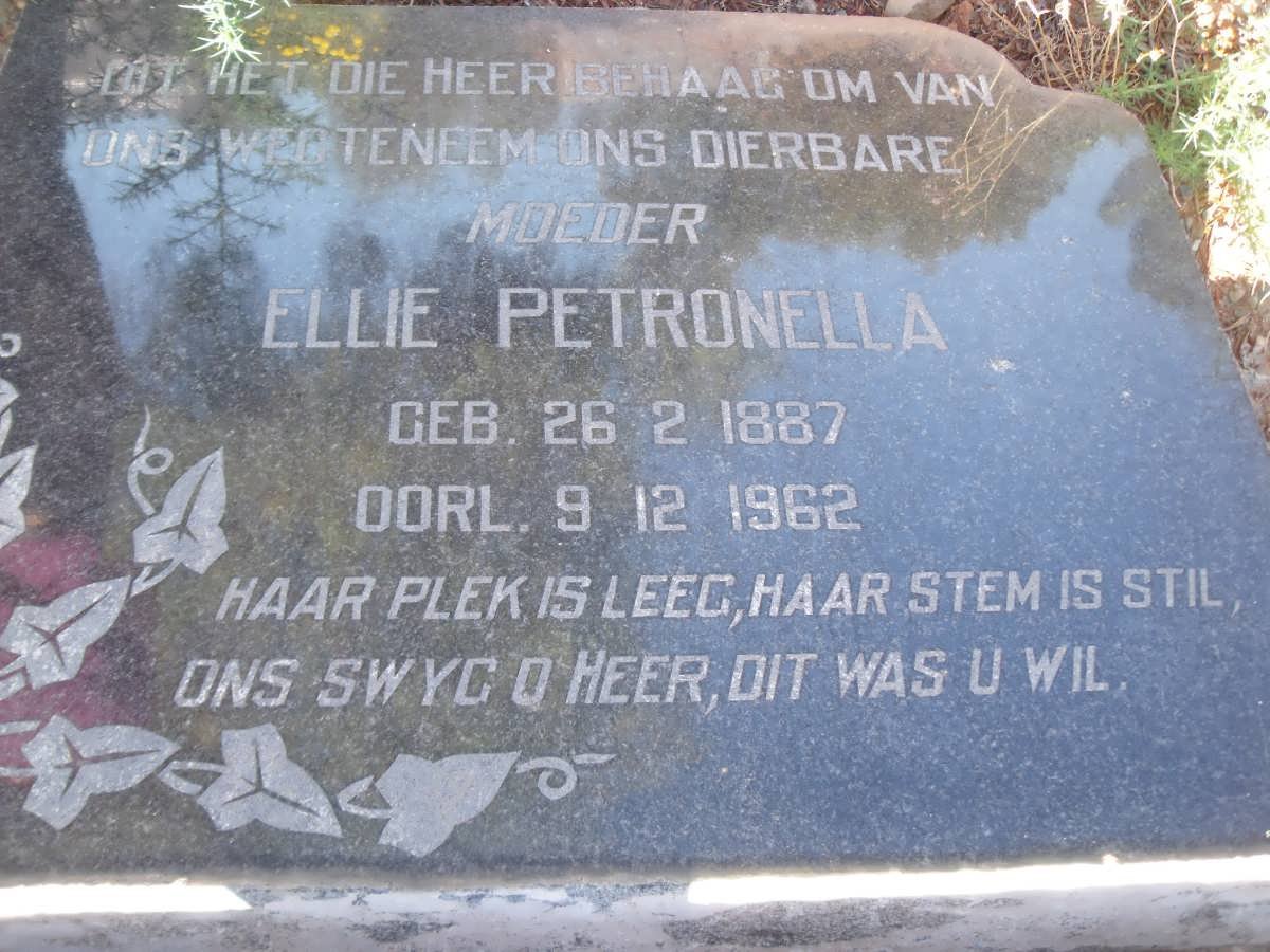 BERG Ellie Petronella, v.d. 1887-1962 _2