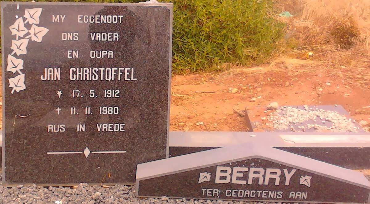 BERRY Jan Christoffel 1912-1980