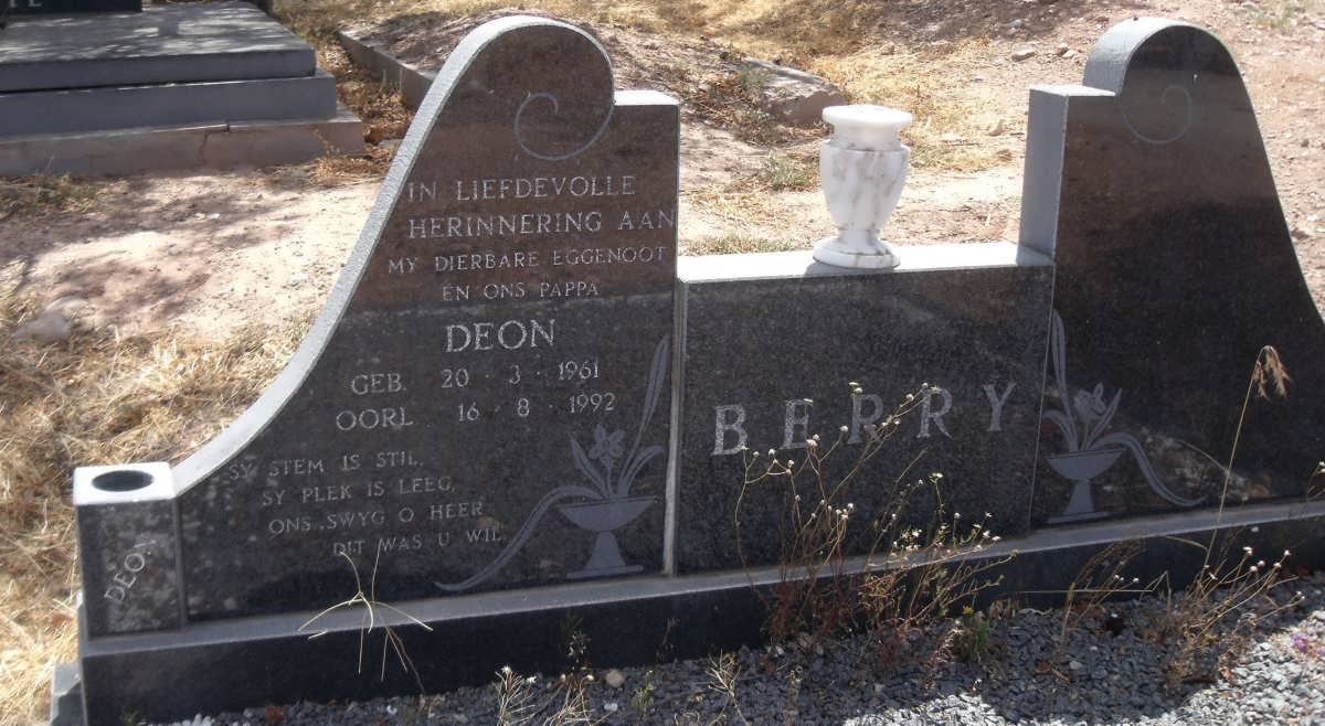 BERRY Deon 1961-1992