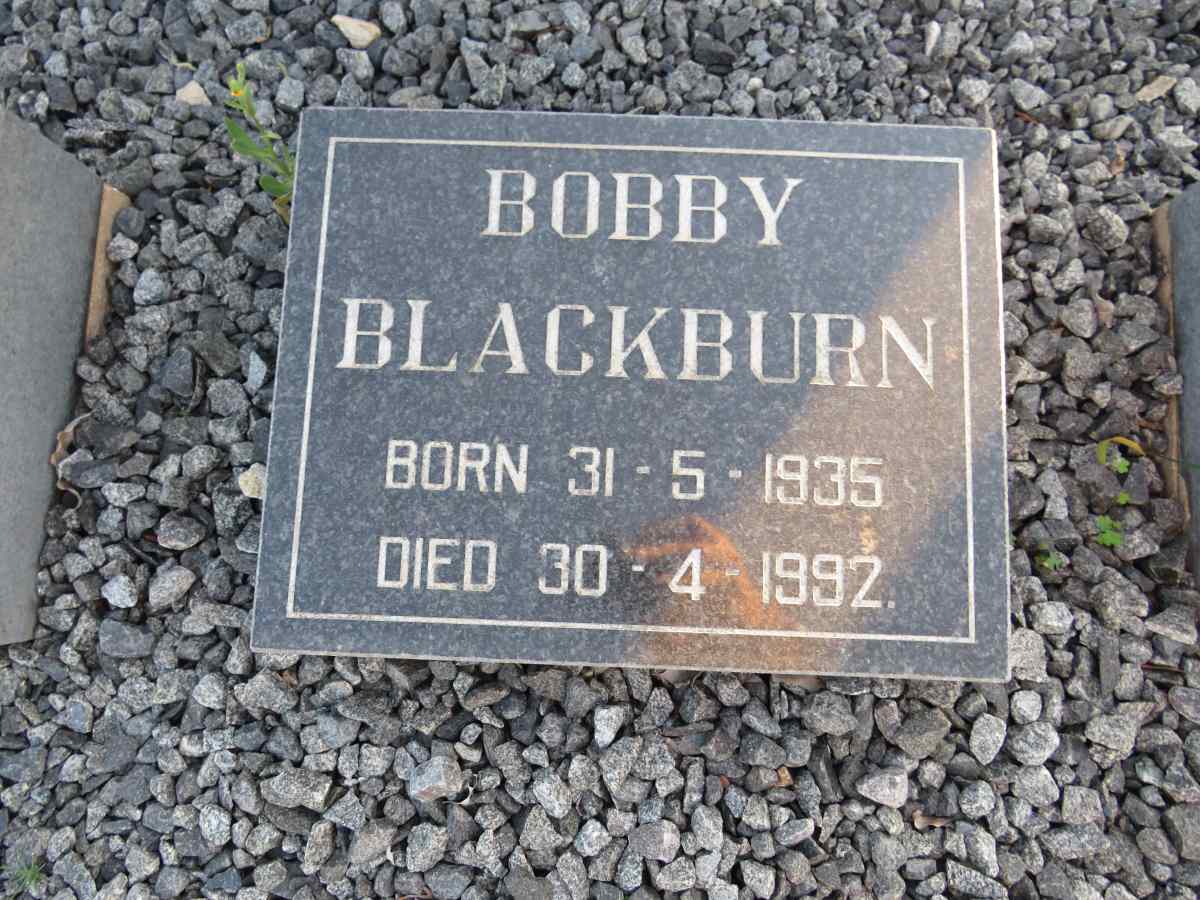 BLACKBURN Bobby 1935-1992