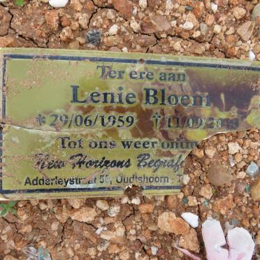 BLOEM Lenie 1959-201?