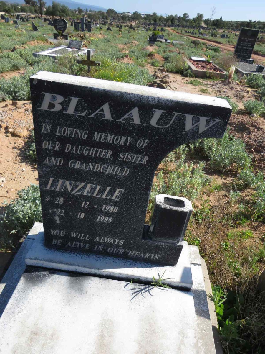 BLAAUW Linzelle 1980-1995