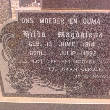 BOTES Hilda Magdalena 1914-1992