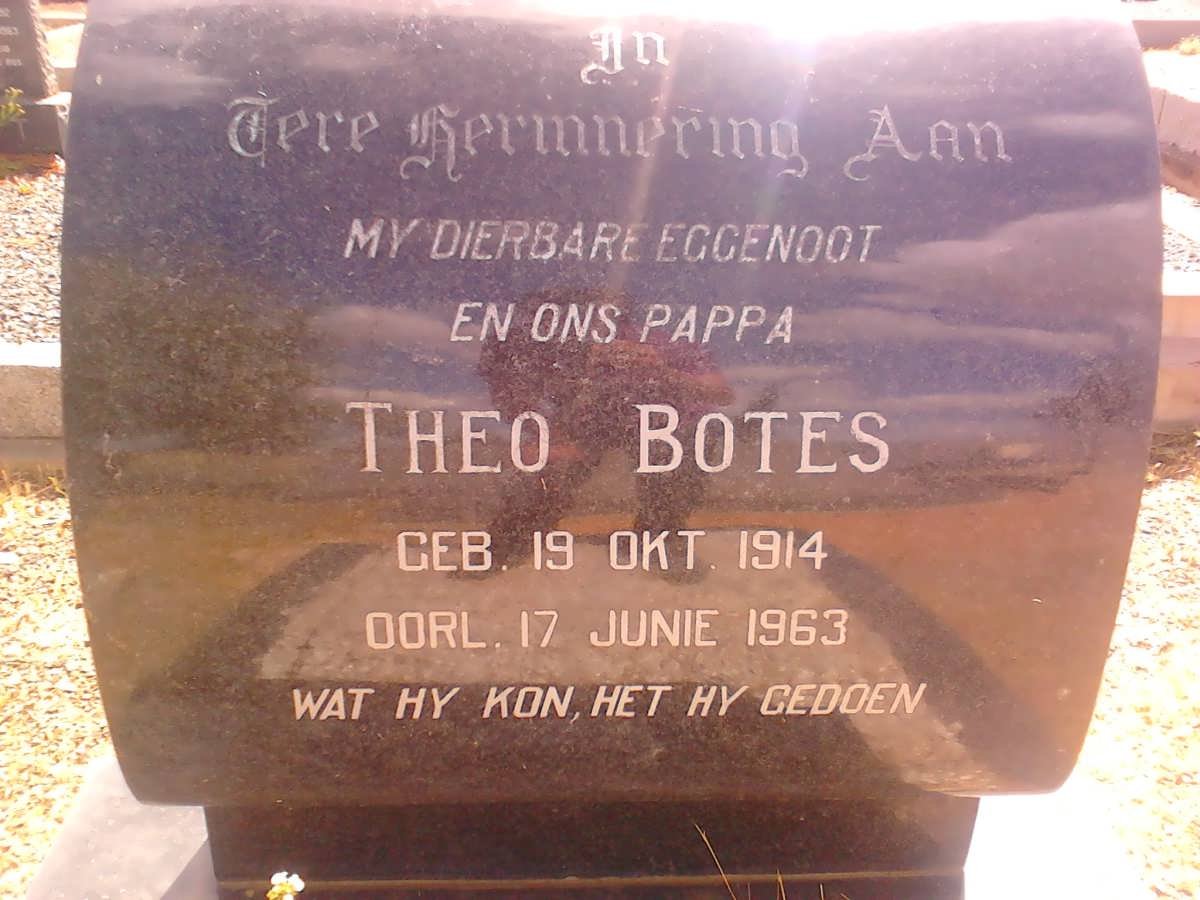 BOTES Theo 1914-1963