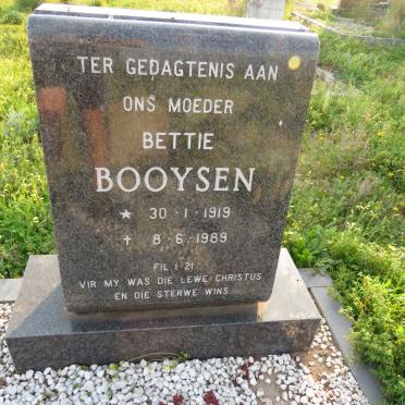 BOOYSEN Bettie 1919-1989