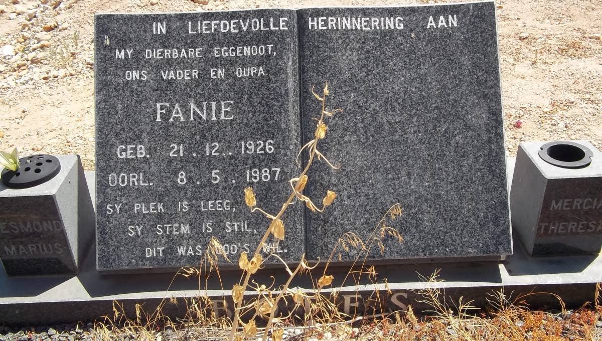 BOTES Fanie 1926-1987