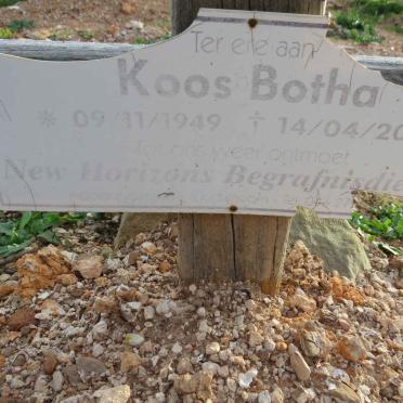 BOTHA Koos 1949-2017