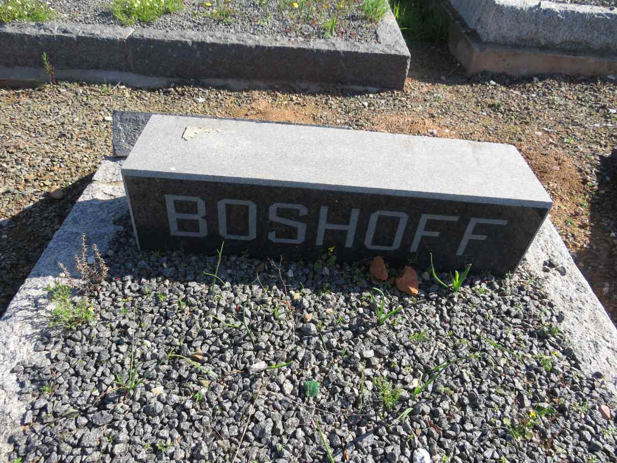BOSHOFF Martha Magaretha Johanna 1896-1963 _1